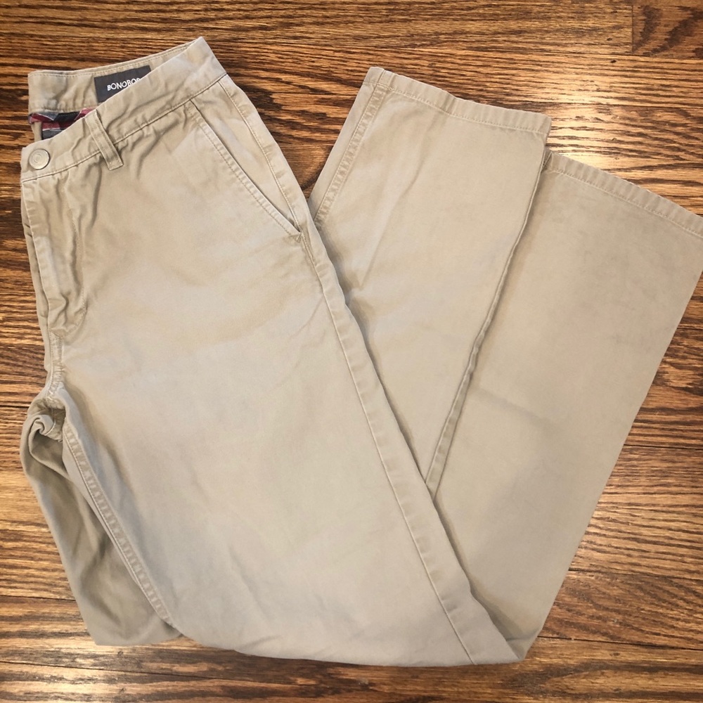 Bonobos slim straight khaki pants